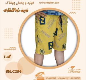 خرید شلوارک کتان مردانه کد sh.c204